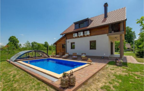 Beautiful home in Gospic with Outdoor swimming pool, WiFi and 2 Bedrooms